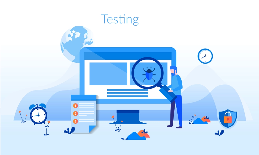 WordPress website development Testing