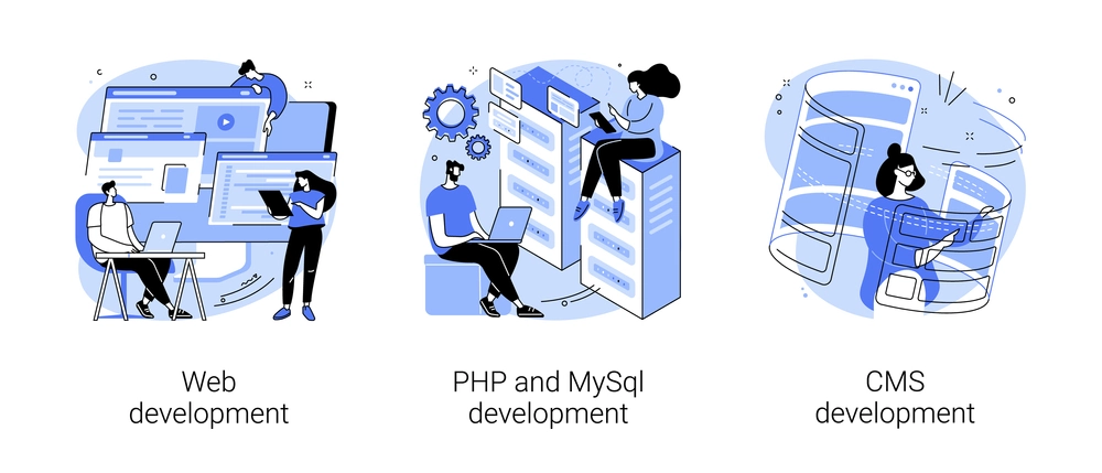 WordPress website development architecture